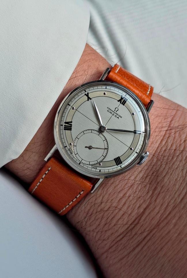 Omega Museum CK2366 Military Kal 30 T2 RG Chronomètre 1946 Dial RARE Sector Dial