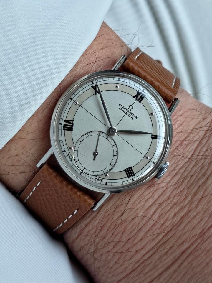 Omega Museum CK2366 Military Kal 30 T2 RG Chronomètre 1946 Dial RARE Sector Dial