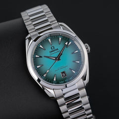 Omega Seamaster Aqua Terra NEW 2026 Seamaster Aqua Terra Turquoise Dial 38mm 220.10.38.20.03.005