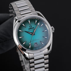 Omega Seamaster Aqua Terra NEW 2026 Seamaster Aqua Terra Turquoise Dial 38mm 220.10.38.20.03.005