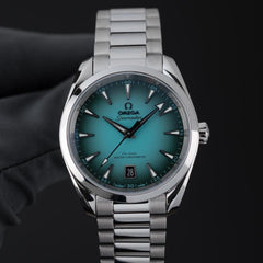 Omega Seamaster Aqua Terra NEW 2026 Seamaster Aqua Terra Turquoise Dial 38mm 220.10.38.20.03.005
