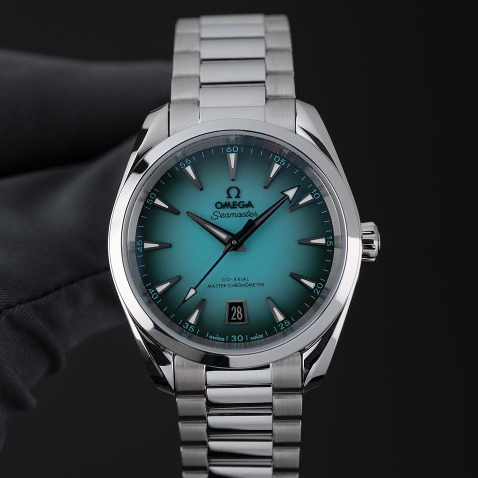 Omega Seamaster Aqua Terra NEW 2026 Seamaster Aqua Terra Turquoise Dial 38mm 220.10.38.20.03.005
