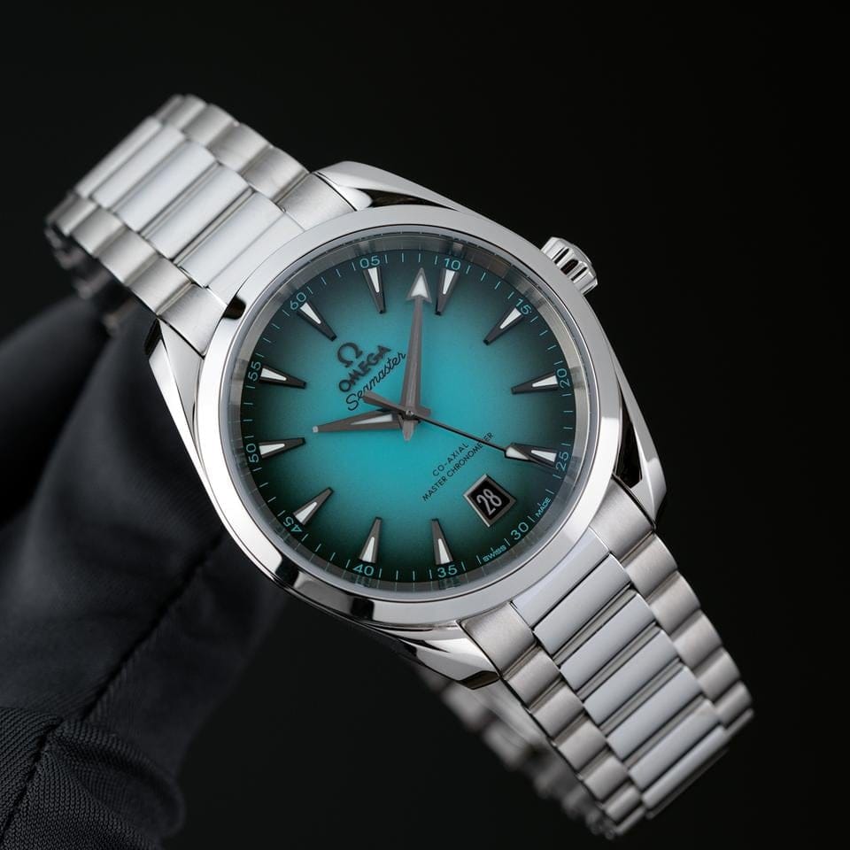 Omega Seamaster Aqua Terra NEW 2026 Seamaster Aqua Terra Turquoise Dial 38mm 220.10.38.20.03.005