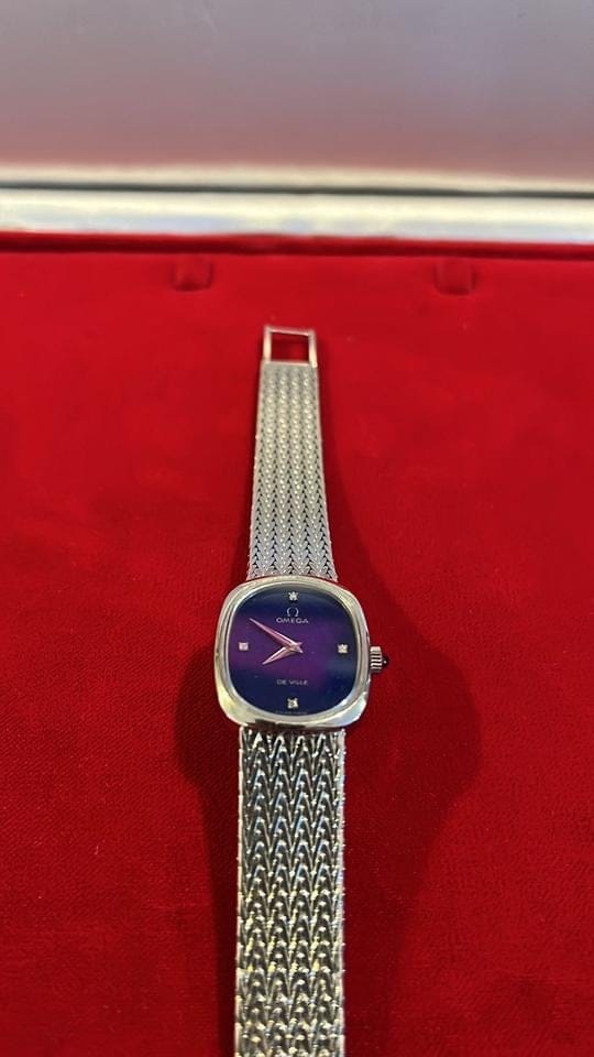 Omega De Ville Vintage Omega de ville full white gold 71 gram