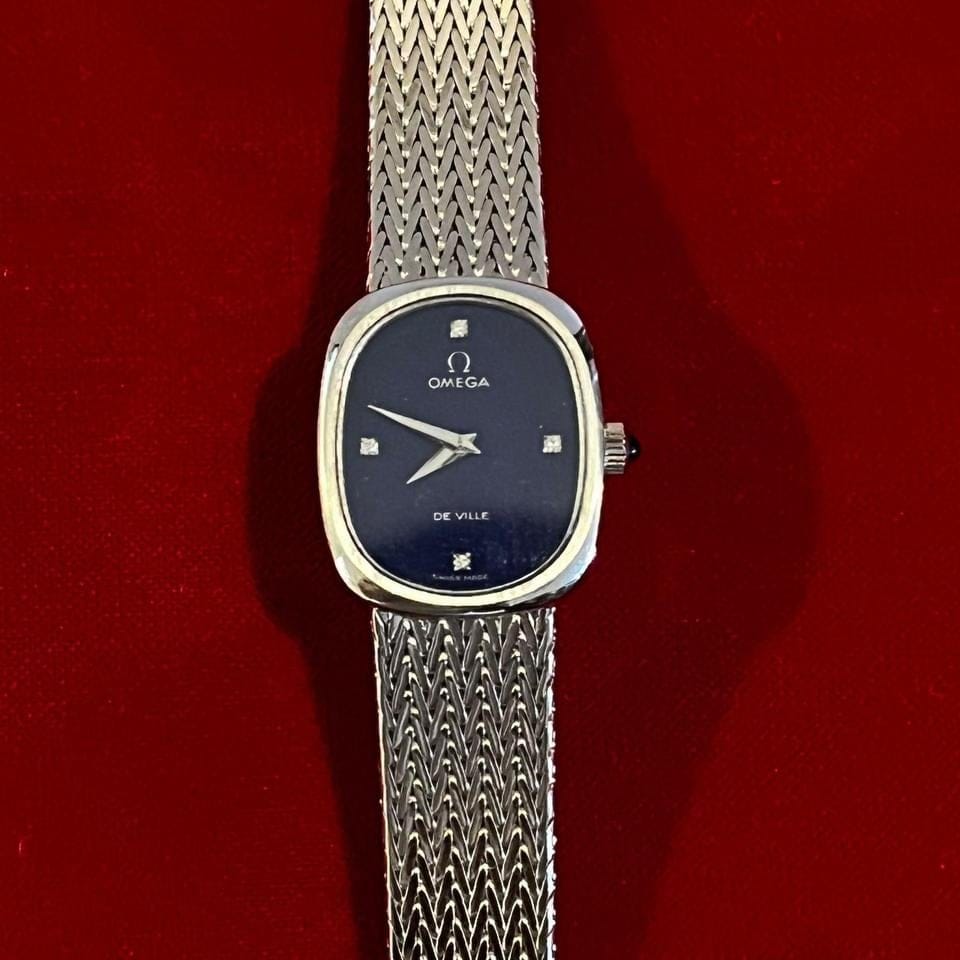 Omega De Ville Vintage Omega de ville full white gold 71 gram