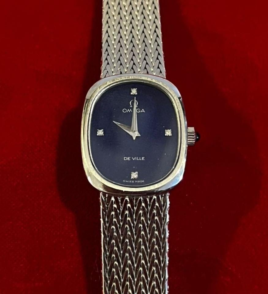 Omega De Ville Vintage Omega de ville full white gold 71 gram