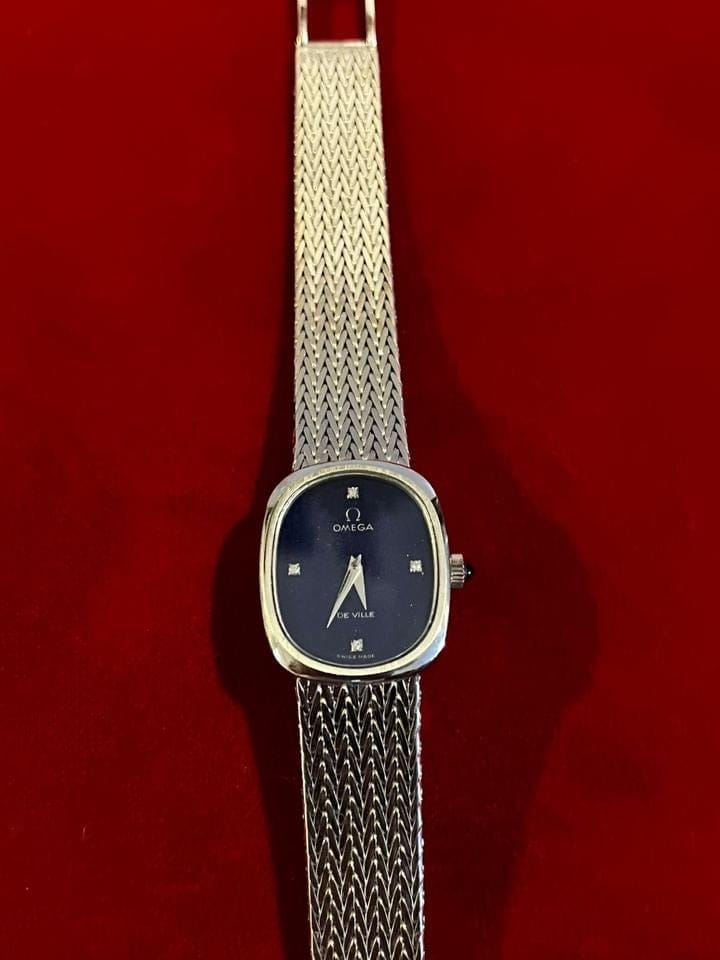 Omega De Ville Vintage Omega de ville full white gold 71 gram
