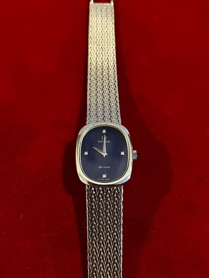 Omega De Ville Vintage Omega de ville full white gold 71 gram