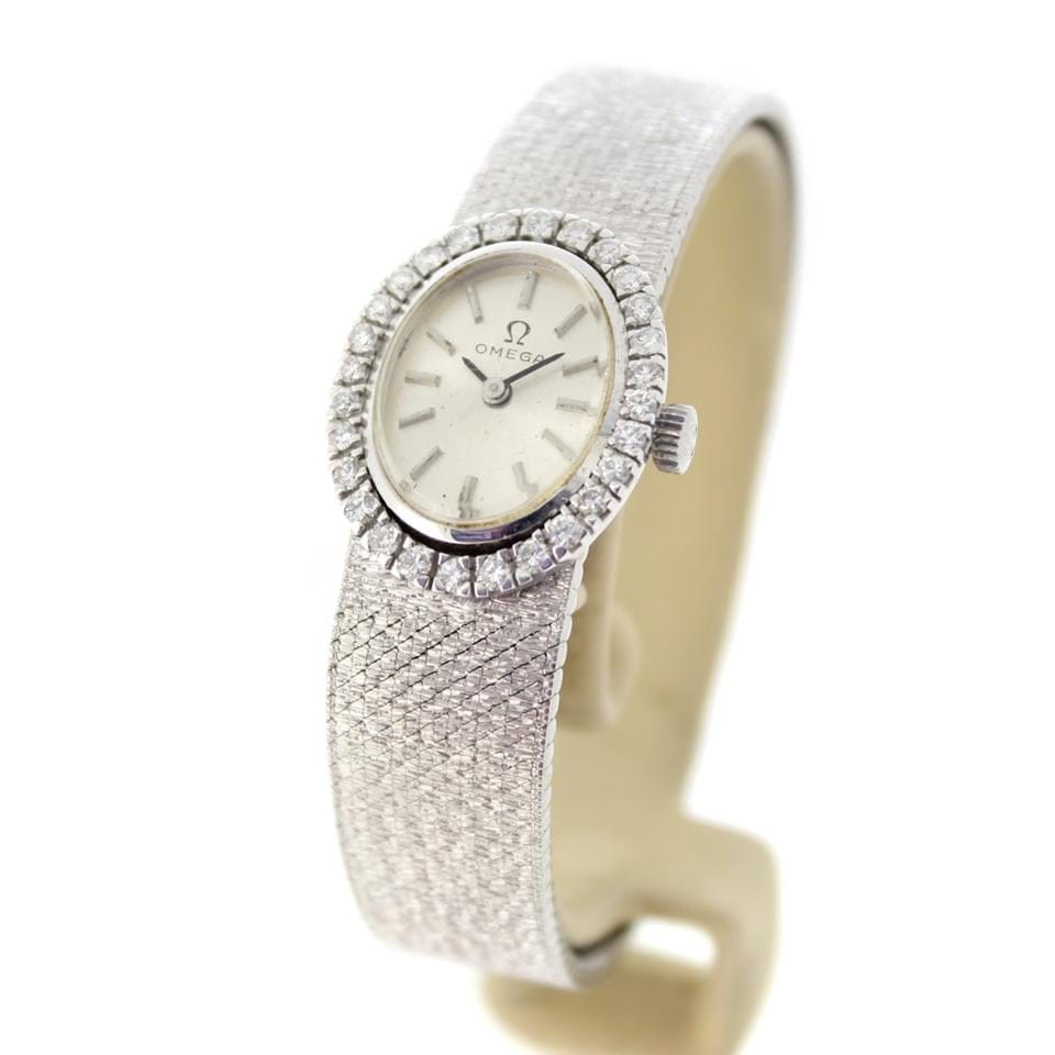 Omega Classic Vintage White Gold 18 karaat Briljant