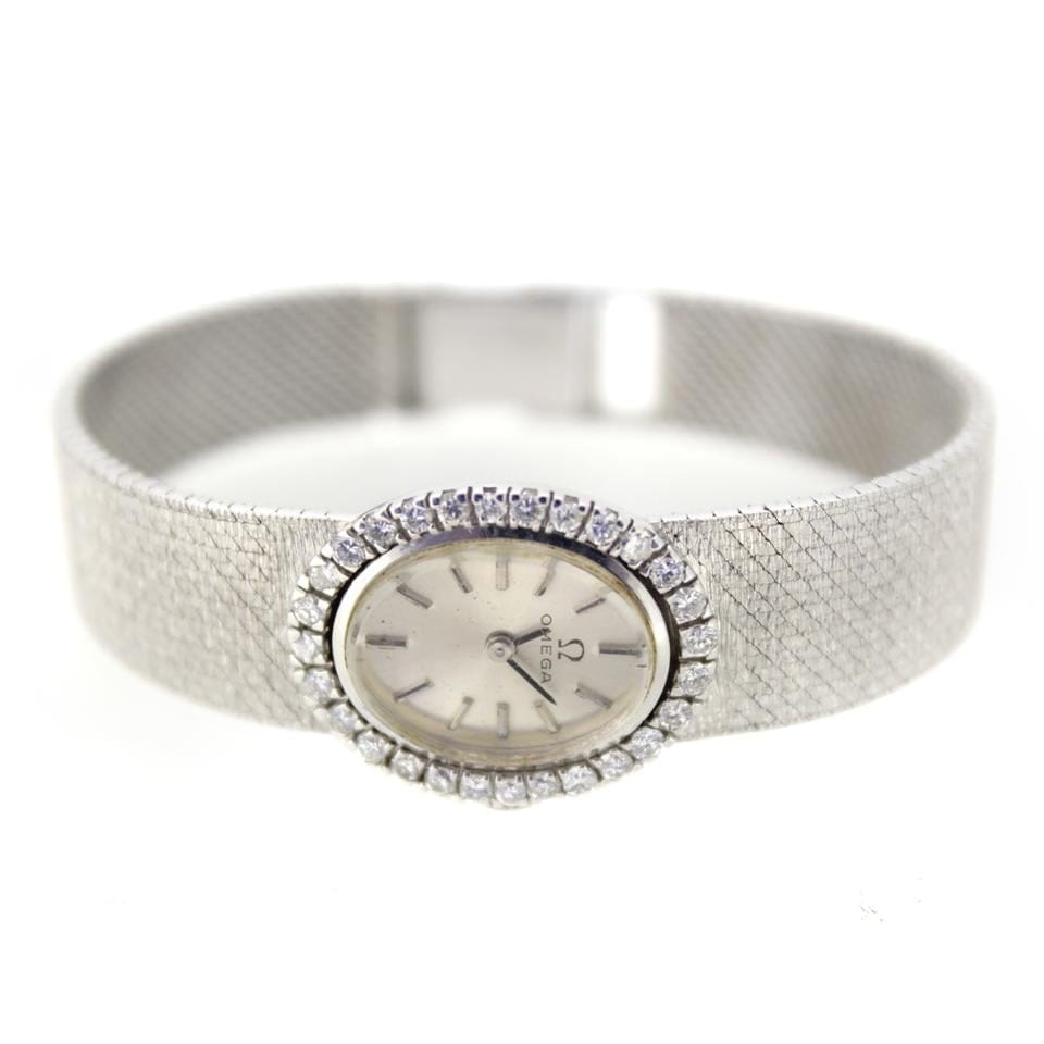 Omega Classic Vintage White Gold 18 karaat Briljant