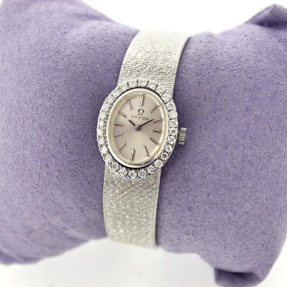 Omega Classic Vintage White Gold 18 karaat Briljant
