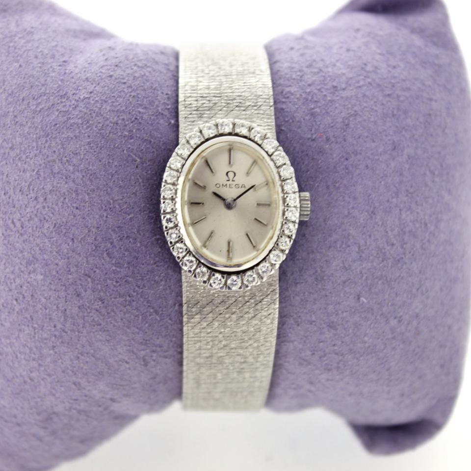 Omega Classic Vintage White Gold 18 karaat Briljant