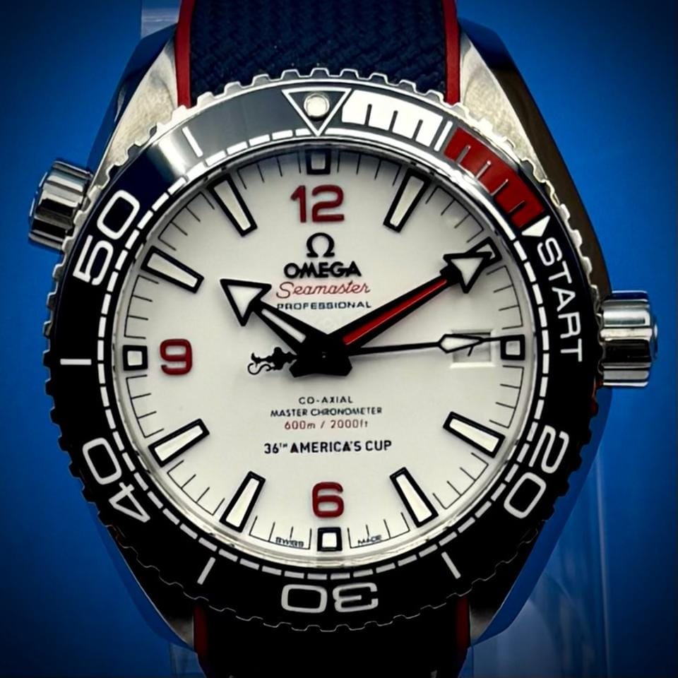 Omega Seamaster Planet Ocean600m America's Cup Limited 2020 Full Set