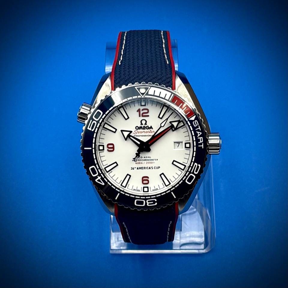 Omega Seamaster Planet Ocean600m America's Cup Limited 2020 Full Set