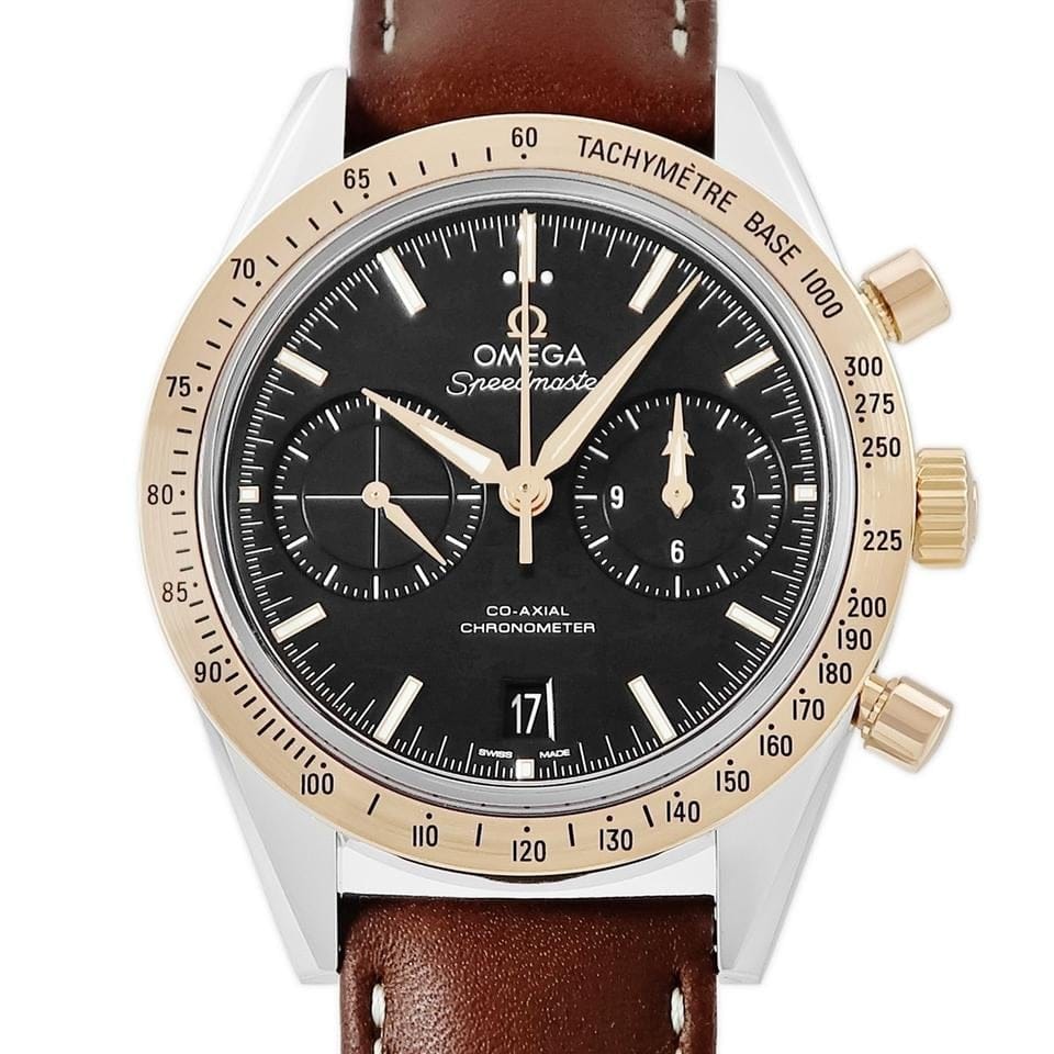 Omega Speedmaster '57 Watches 331.22.42.51.01.001 Speedmaster 57 Co-Axial Chronograph , unused K18 RG x Stainless Steel combination