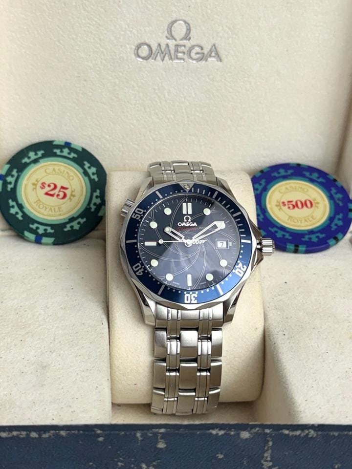 Omega Seamaster007 Casino Royale extra full set with 2 years warranty