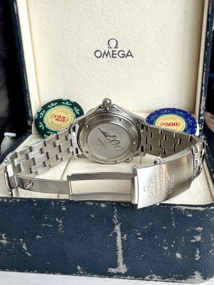 Omega Seamaster007 Casino Royale extra full set with 2 years warranty