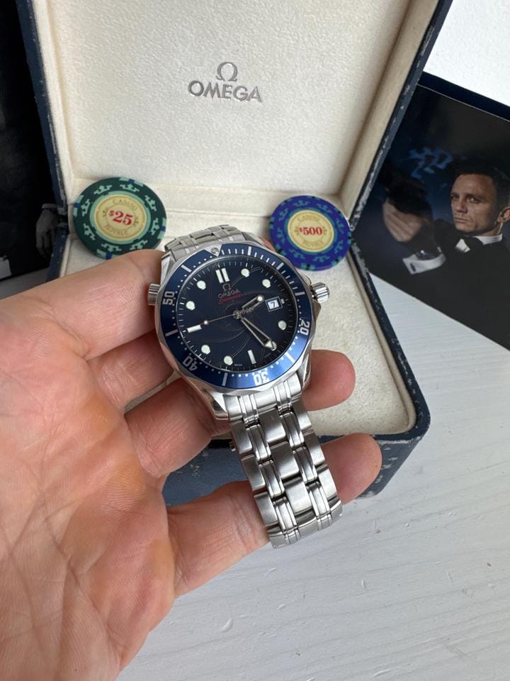 Omega Seamaster007 Casino Royale extra full set with 2 years warranty