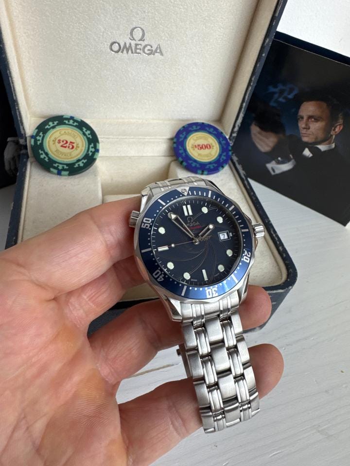 Omega Seamaster007 Casino Royale extra full set with 2 years warranty