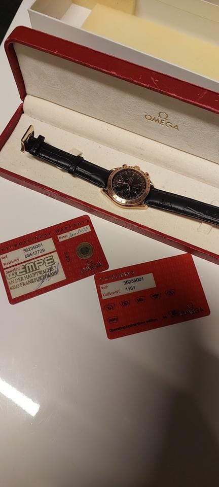 Omega Speedmaster Day Date36235001