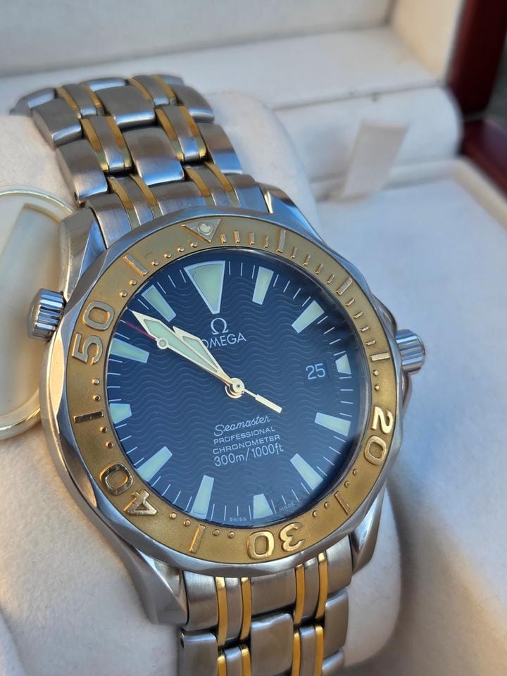 Omega Seamaster2455.50 Omega Seamaster 2455.50 Bicolor 18k Full Set Extremely rare!