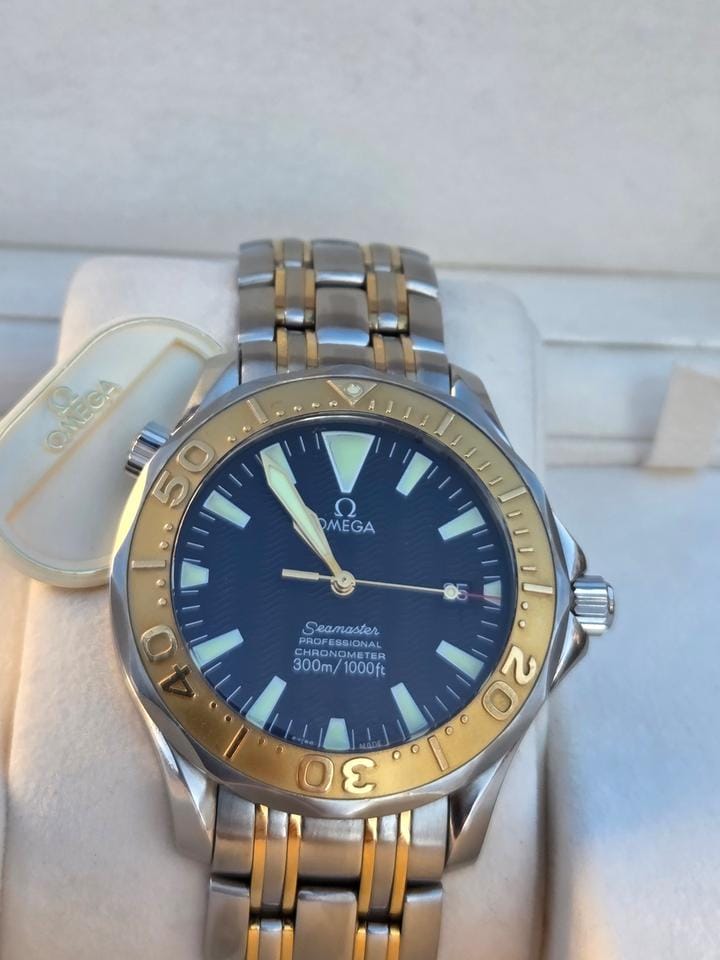 Omega Seamaster2455.50 Omega Seamaster 2455.50 Bicolor 18k Full Set Extremely rare!