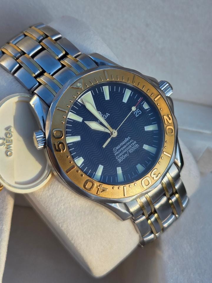 Omega Seamaster2455.50 Omega Seamaster 2455.50 Bicolor 18k Full Set Extremely rare!