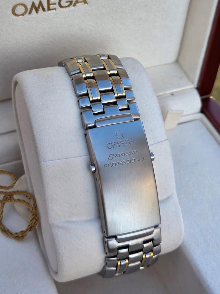Omega Seamaster2455.50 Omega Seamaster 2455.50 Bicolor 18k Full Set Extremely rare!
