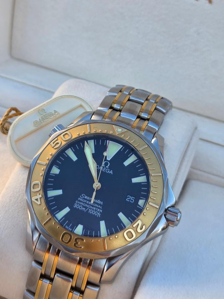 Omega Seamaster2455.50 Omega Seamaster 2455.50 Bicolor 18k Full Set Extremely rare!