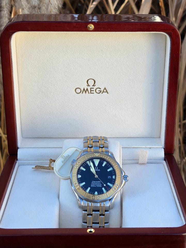 Omega Seamaster2455.50 Omega Seamaster 2455.50 Bicolor 18k Full Set Extremely rare!