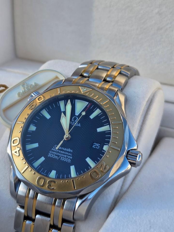 Omega Seamaster2455.50 Omega Seamaster 2455.50 Bicolor 18k Full Set Extremely rare!