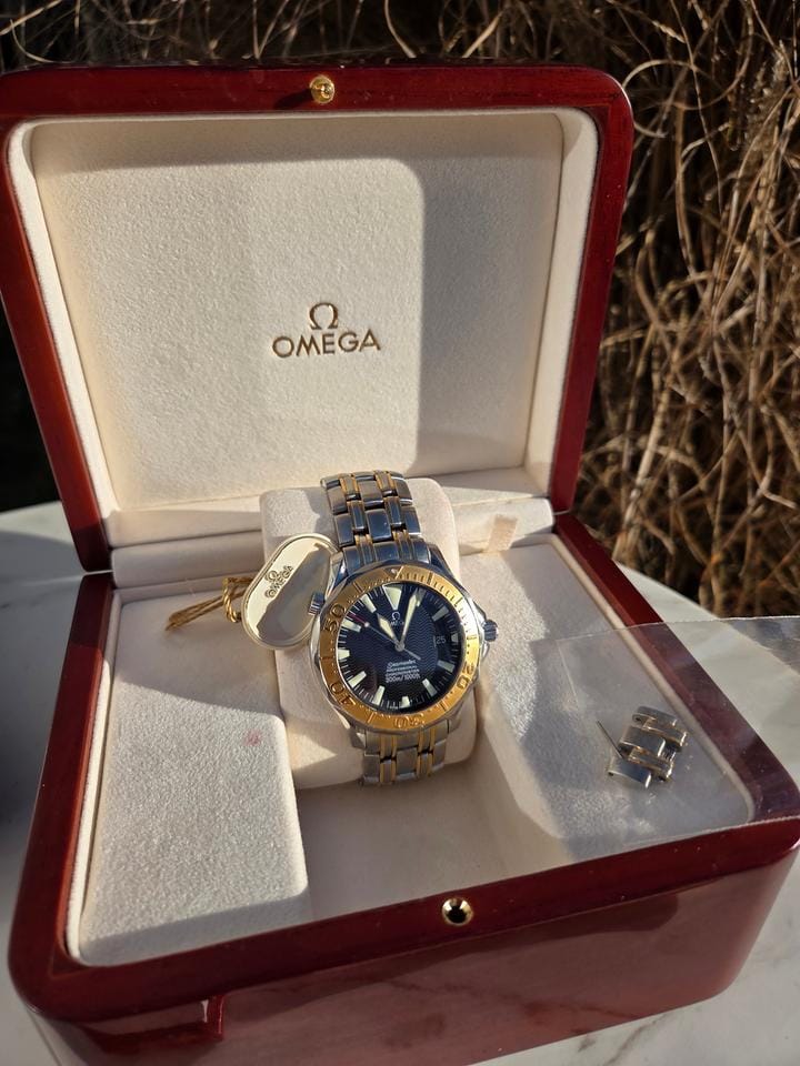 Omega Seamaster2455.50 Omega Seamaster 2455.50 Bicolor 18k Full Set Extremely rare!