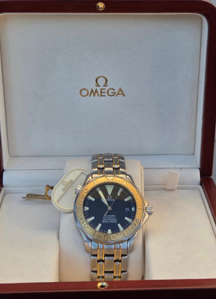Omega Seamaster2455.50 Omega Seamaster 2455.50 Bicolor 18k Full Set Extremely rare!