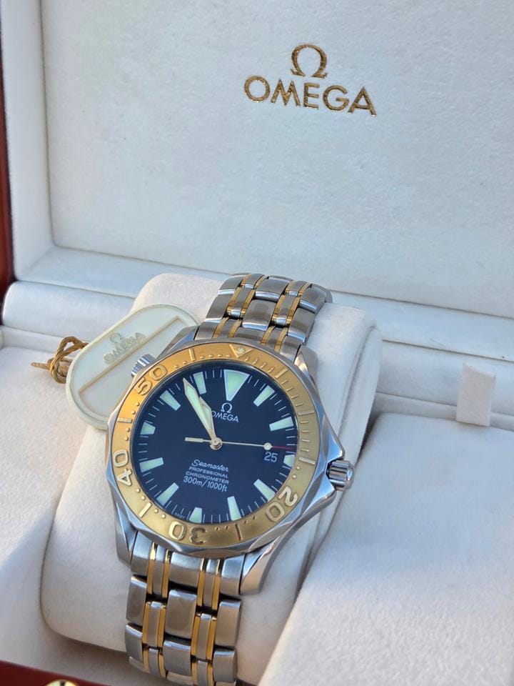 Omega Seamaster2455.50 Omega Seamaster 2455.50 Bicolor 18k Full Set Extremely rare!