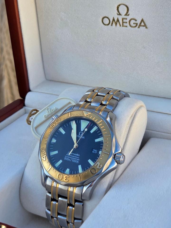 Omega Seamaster2455.50 Omega Seamaster 2455.50 Bicolor 18k Full Set Extremely rare!