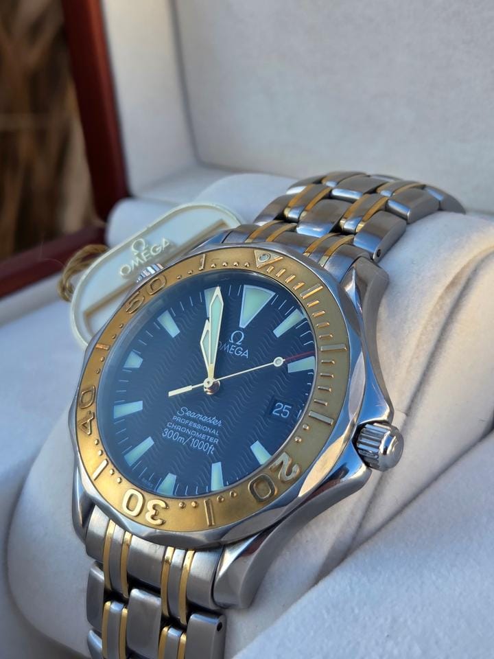 Omega Seamaster2455.50 Omega Seamaster 2455.50 Bicolor 18k Full Set Extremely rare!