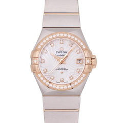 Omega Constellation Ladies123.25.27.20.55.001 Automatic Gold/Steel Like new & unworn