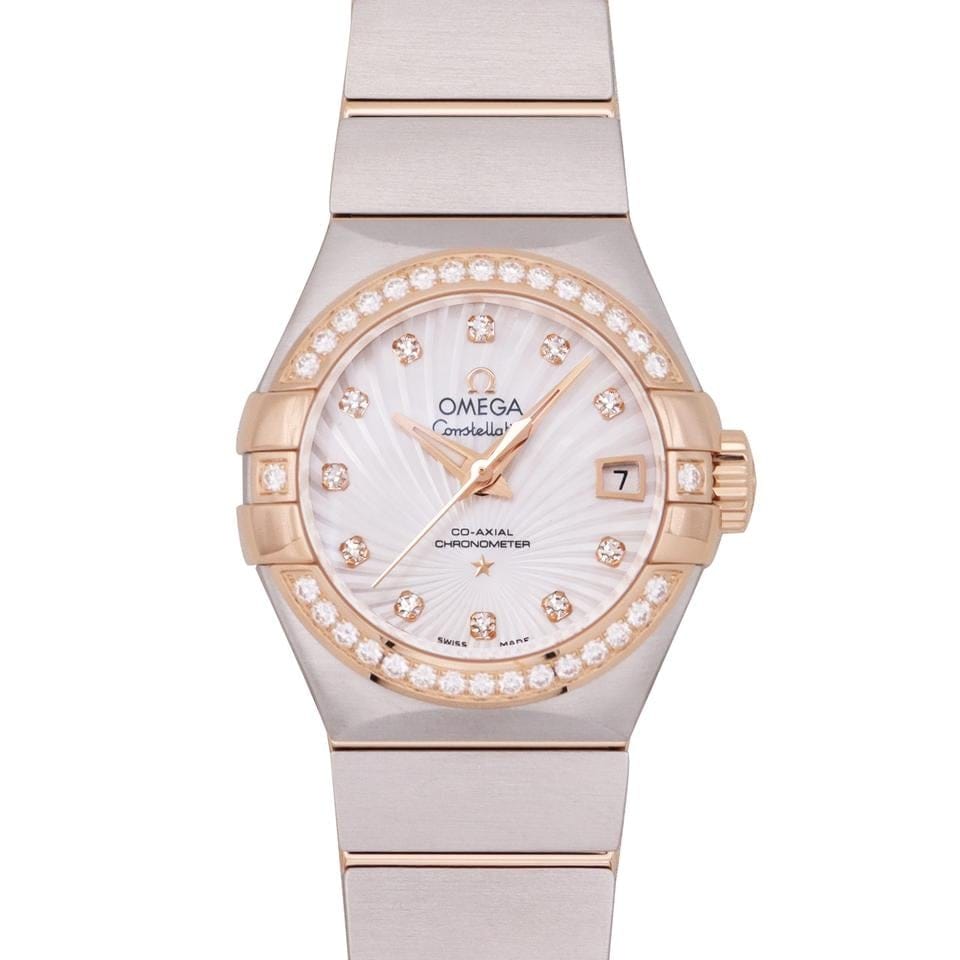 Omega Constellation Ladies123.25.27.20.55.001 Automatic Gold/Steel Like new & unworn
