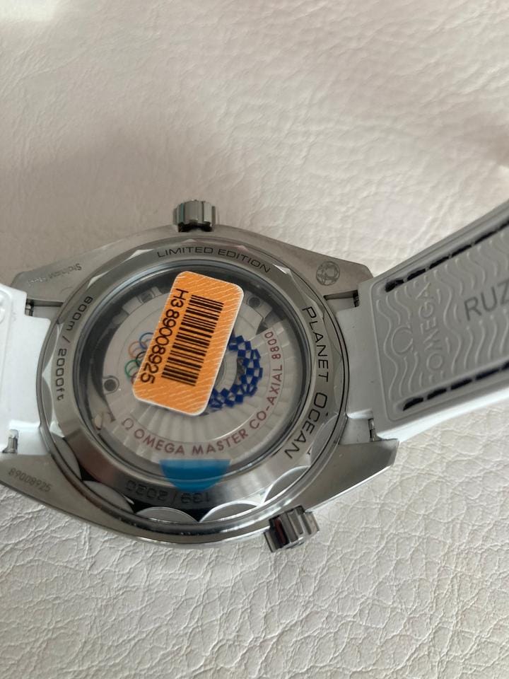 Omega Seamaster Planet Ocean600 M "Tokyo 2020" Limited Edition Ungetragen neu verklebt limitiert 2020 Stück