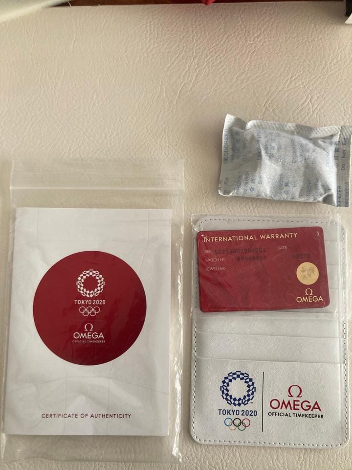 Omega Seamaster Planet Ocean600 M "Tokyo 2020" Limited Edition Ungetragen neu verklebt limitiert 2020 Stück