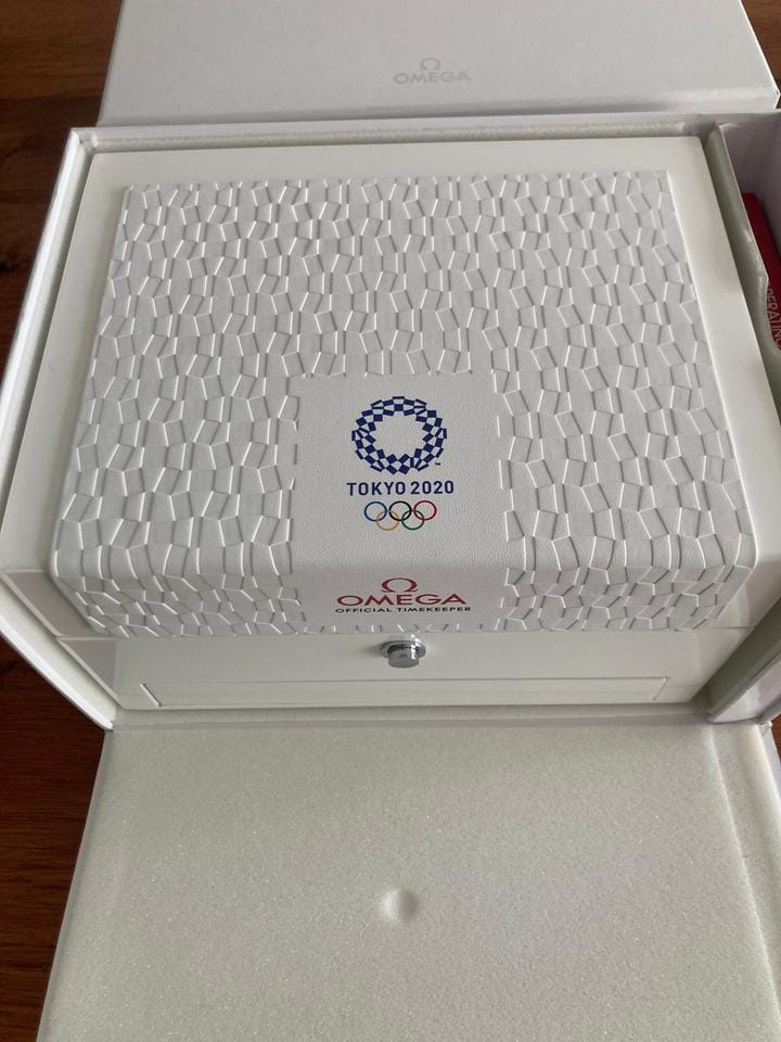 Omega Seamaster Planet Ocean600 M "Tokyo 2020" Limited Edition Ungetragen neu verklebt limitiert 2020 Stück