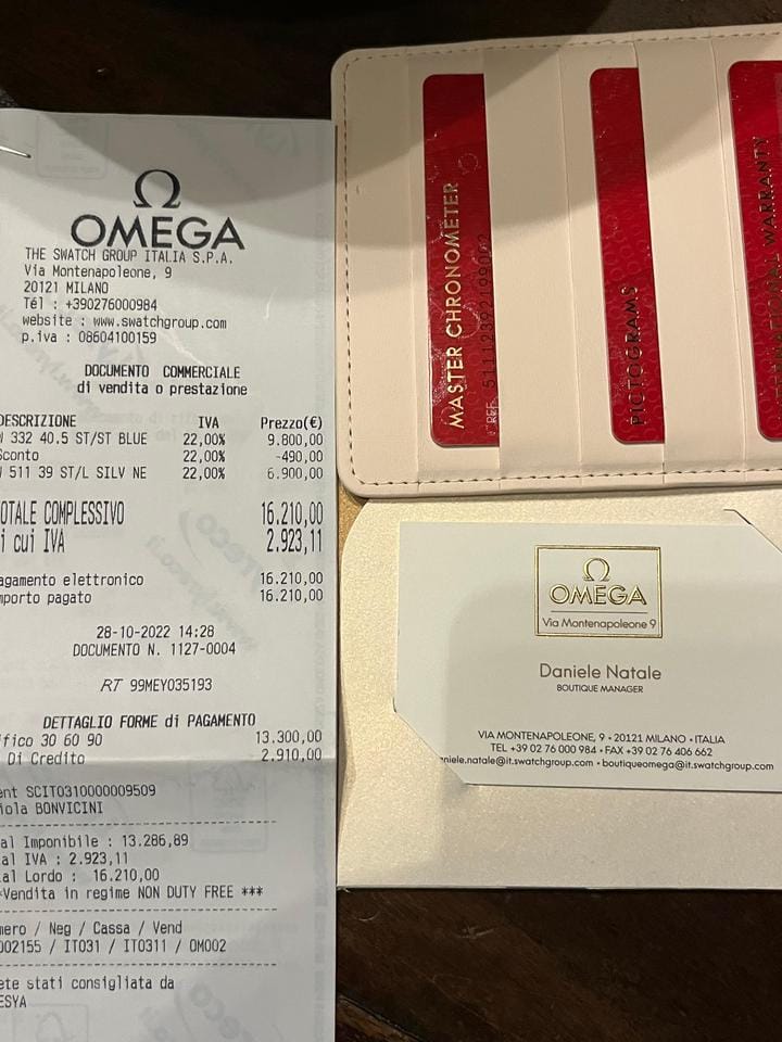 Omega Classic CK 859 anno 2022 full set