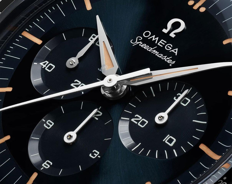 Omega Speedmaster First Omega In Space blk dial 39mm 310.32.40.50.06.001 steel on leather strap