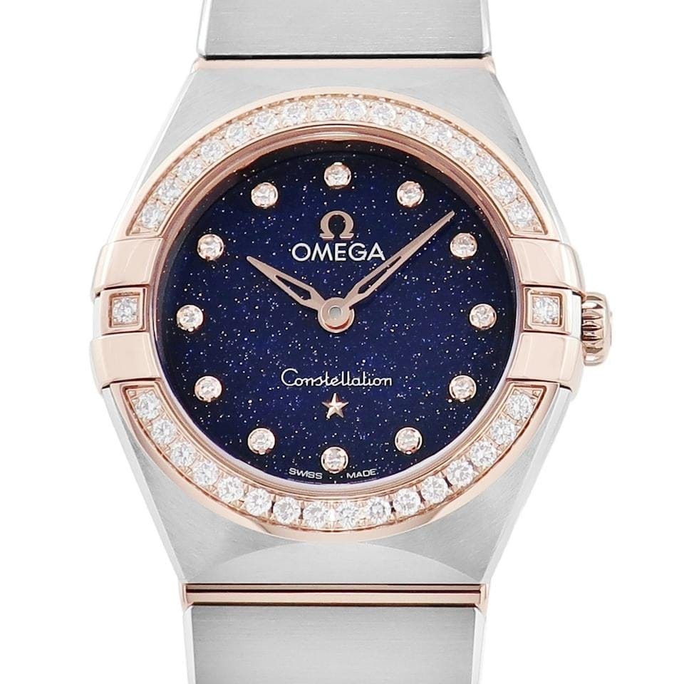 Omega Constellation Watches 131.25.25.60.53.002 Constellation Manhattan , unused K18 RG x Stainless Steel with diamonds