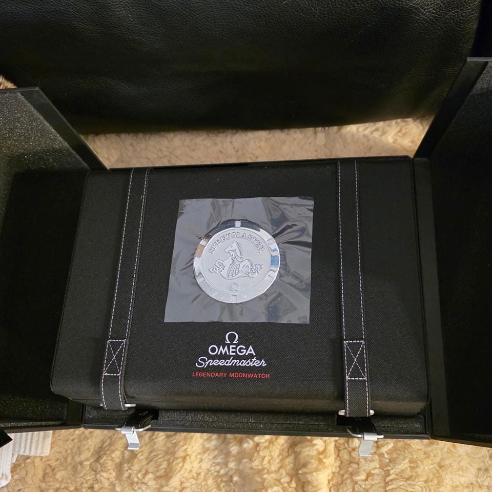Omega Speedmaster Professional Moonwatch Fullset neu mit 4 ( Armbändern