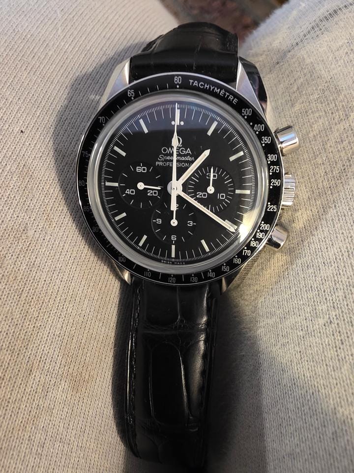 Omega Speedmaster Professional Moonwatch Fullset neu mit 4 ( Armbändern