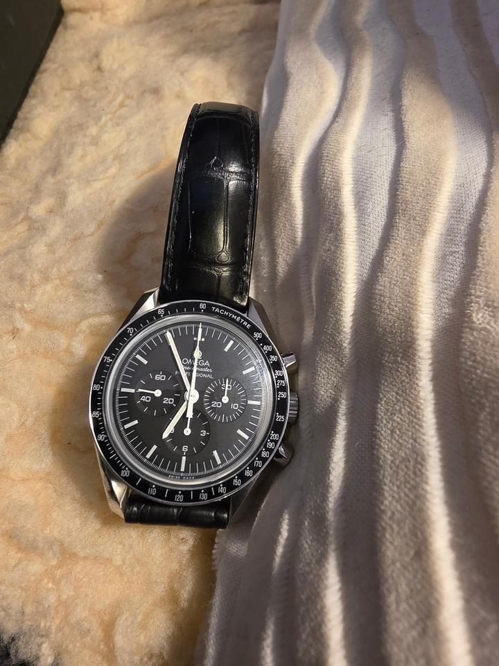 Omega Speedmaster Professional Moonwatch Fullset neu mit 4 ( Armbändern