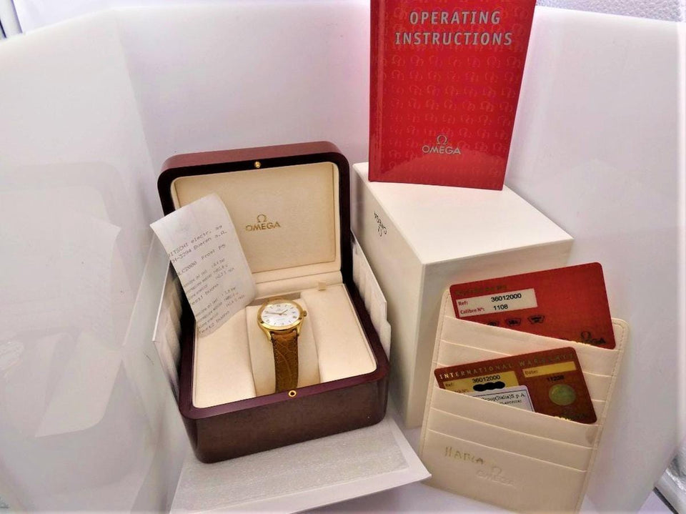 Omega Speedmaster Classic Heritage 18 kt Solid Gold