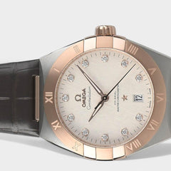 Omega Constellation Master Chronometer Diamond / Steel&Gold / 39mm Box&Papers 131.23.39.20.52.001