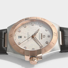 Omega Constellation Master Chronometer Diamond / Steel&Gold / 39mm Box&Papers 131.23.39.20.52.001